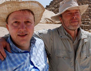 Illustration for article titled German Conspiracy Nuts Vandalize Part of Khufu Pyramid